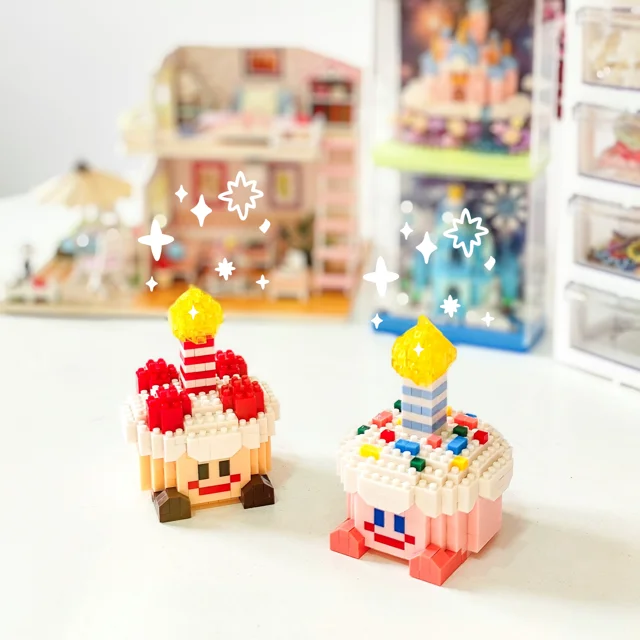 مینی کیک لگویی چراغدار